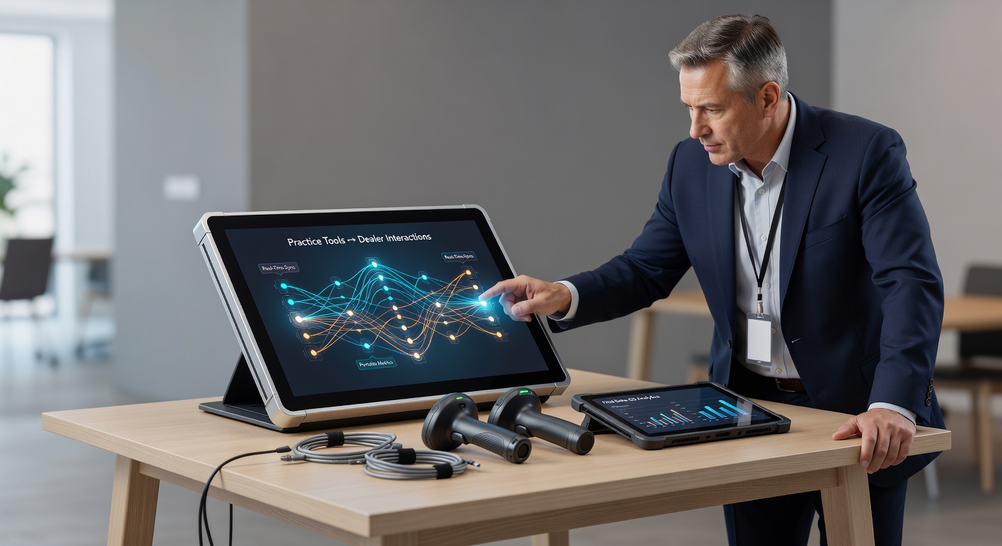 Analyse mobiler Übungs- und Live-Dealer-Systeme in portablen Umgebungen